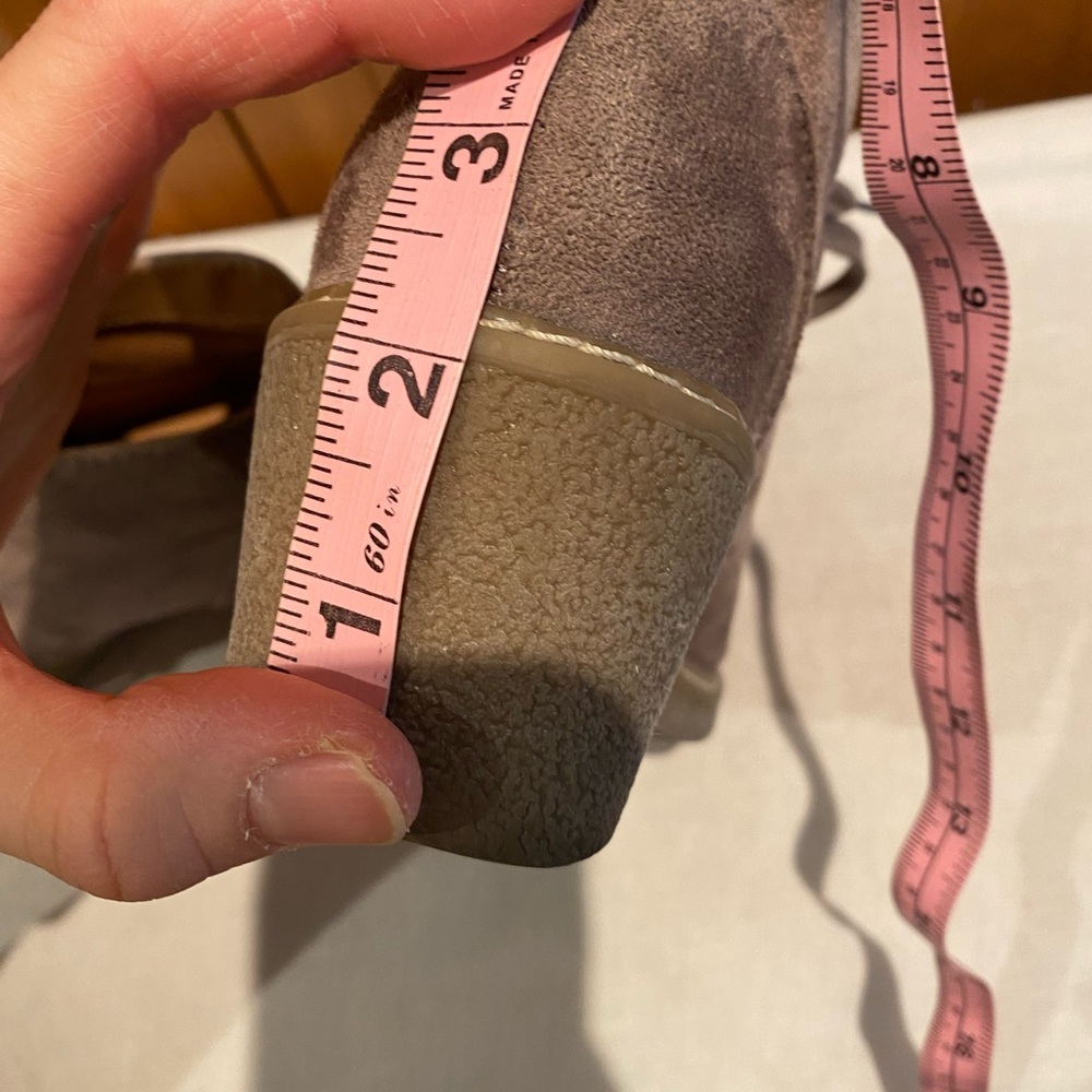 Universal Thread Suede Lace Up Booties - Picture 6 of 11